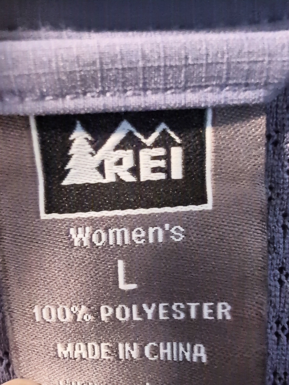 Women's REI Long-Sleeve Hiking Button-Up Shirt in Purple - Picture 2 of 11
